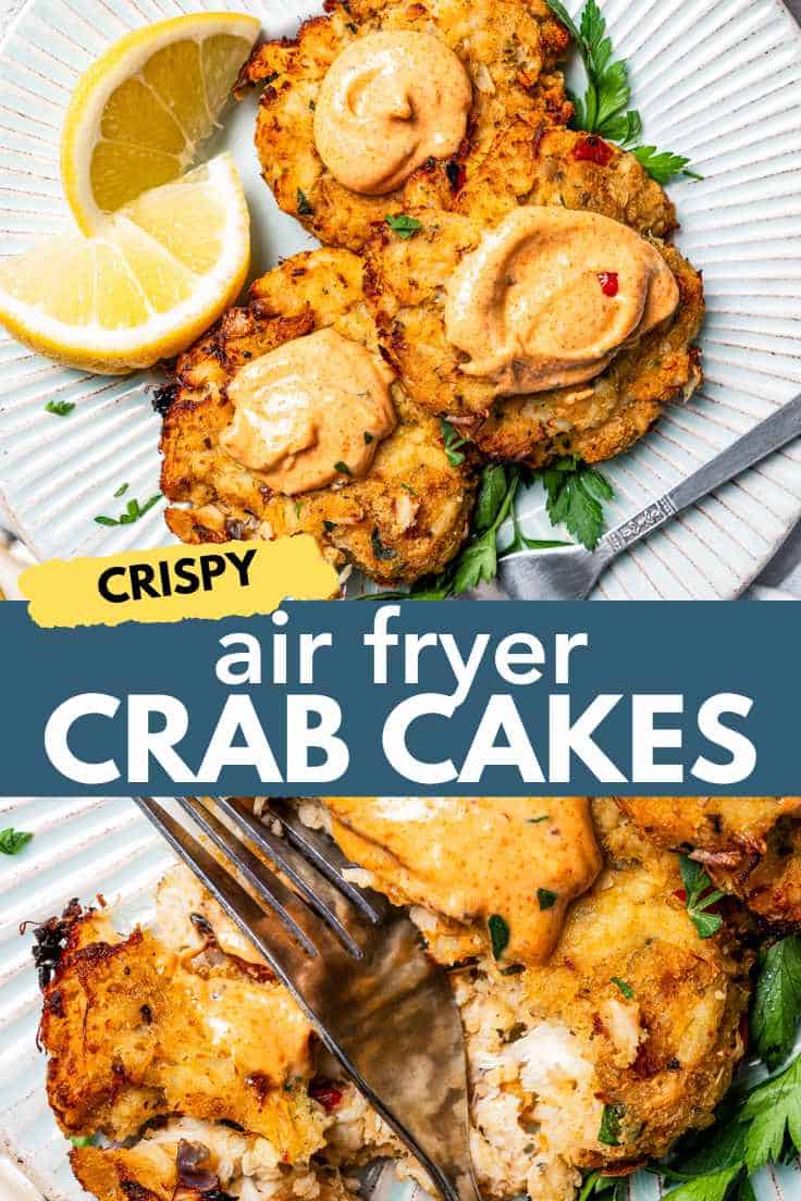 Air Fryer Crab Cakes | Diethood