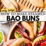 Bao Buns Pinterest image.