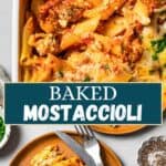 Mostaccioli Pinterest image.