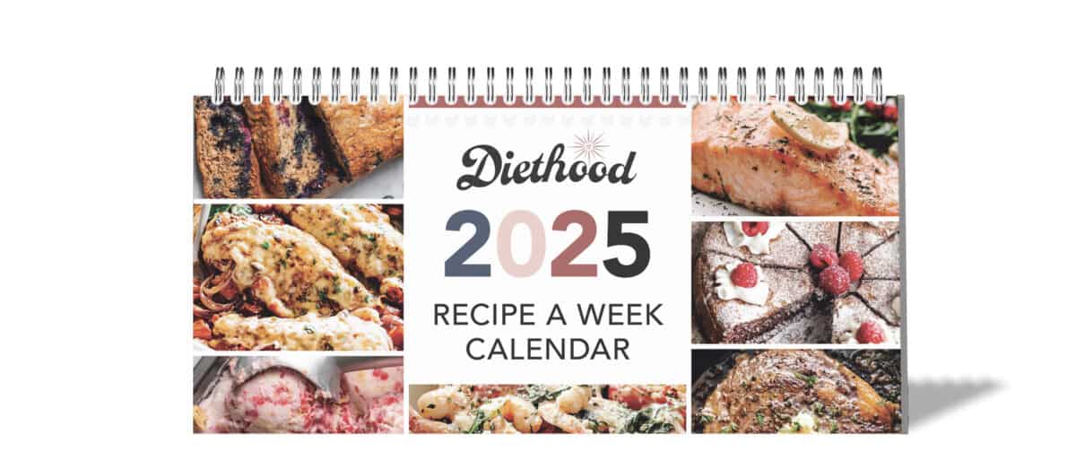 Diethood desktop calendar