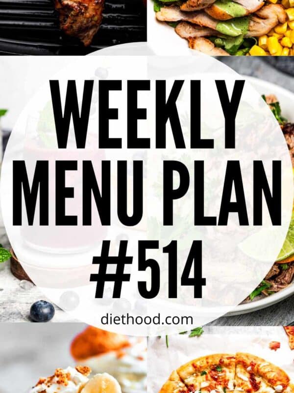 Menu Plan 514 collage with text overlay.