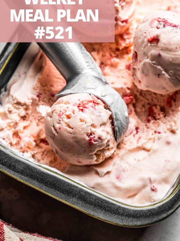 Meal plan 521 social media sharing image with text overlay.