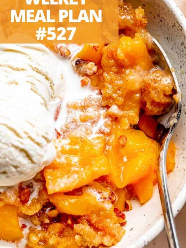Weekly Meal Plan 527 by Diethood