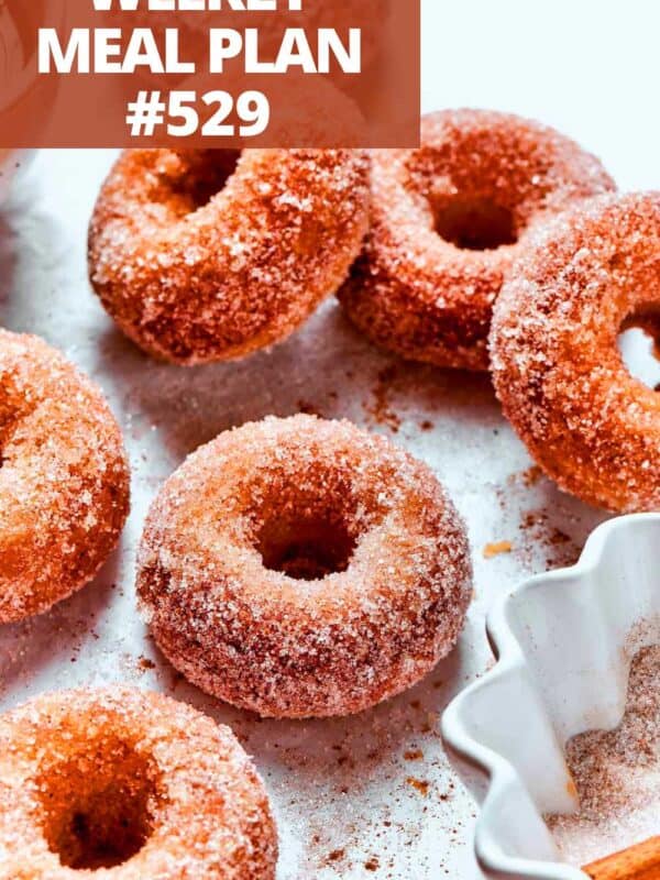Weekly Meal Plan 529 by Diethood