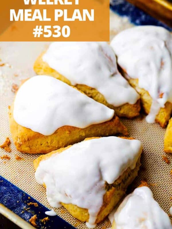 Weekly Meal Plan 530 by Diethood