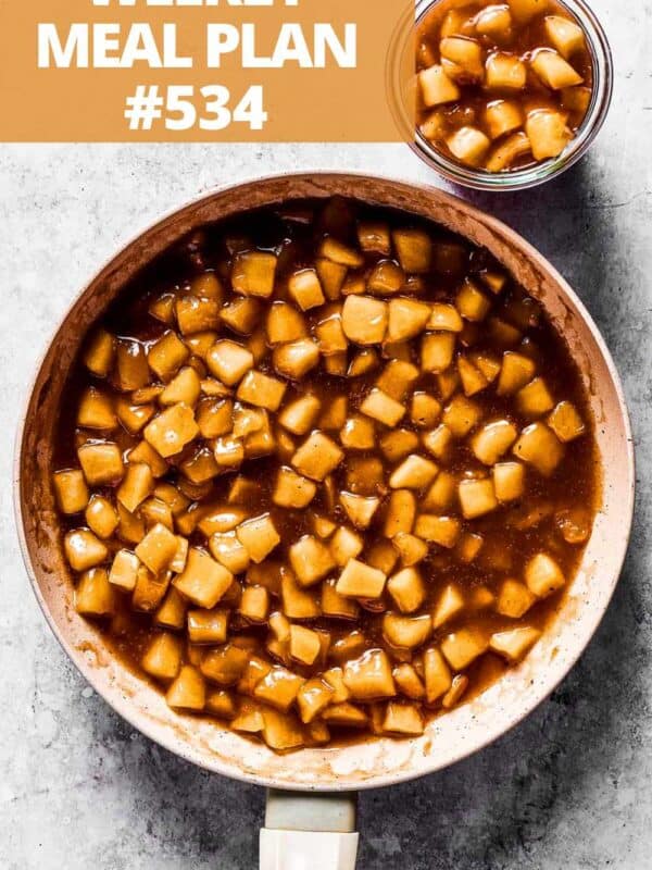 Weekly Meal Plan 534 by Diethood