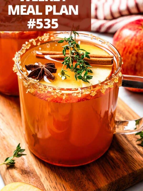 Weekly Meal Plan 535 by Diethood