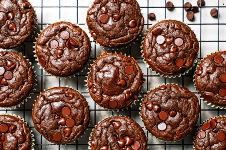 chocolate-protein-muffins-recipe-diethood